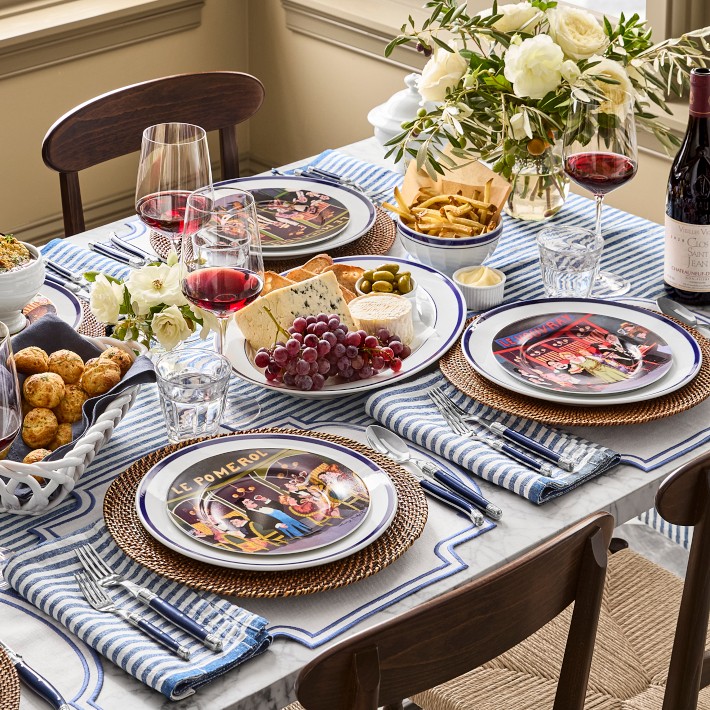Williams Sonoma Guy Buffet お皿4枚セット Guy Buffet Salad Plates, Set of 6 | Williams Sonoma