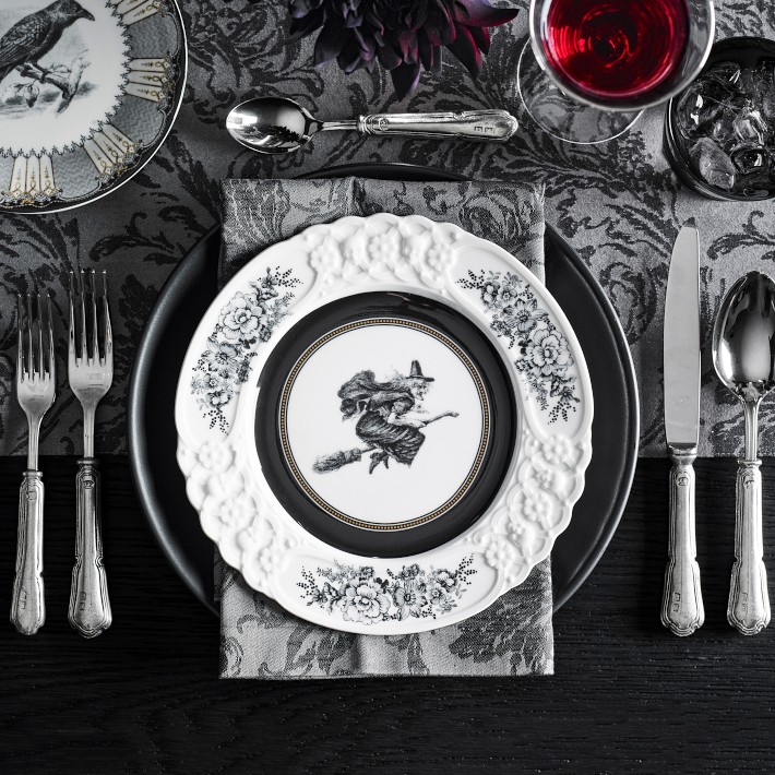 Spooky Soirée Salad Plates, Set of 4 | Williams Sonoma