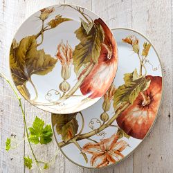 Botanical Pumpkin Platter