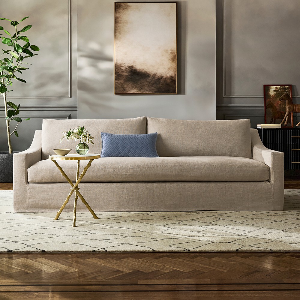 Ghent Slope Arm Slipcovered Sofa (70"-108") by Williams Sonoma Home