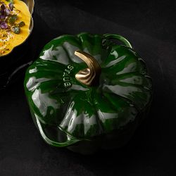 Staub Enameled Cast Iron Pumpkin Cocotte
