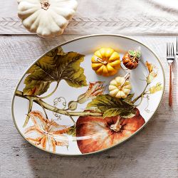 Botanical Pumpkin Platter