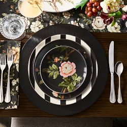 Sanderson x Williams Sonoma Botanical Reverie Dinnerware Collection