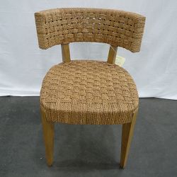 OPEN BOX: Santorini Side Chair, Wood, Honey Oak
