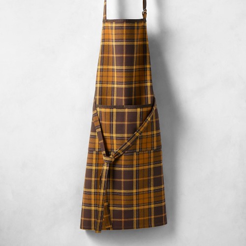 Autumn Plaid Apron