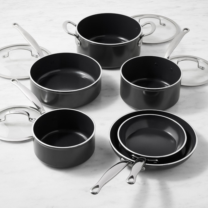 GreenPan Premiere Max Hard Anodized Ceramic Nonstick 10-Piece