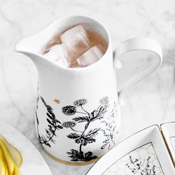 Honeycomb Porcelain Pitcher