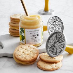 Nordic Ware Cast Aluminum Citrus Cookie Stamps, Set of 3