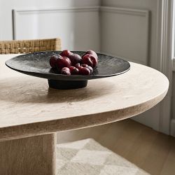 Radius Travertine Dining Table (96")