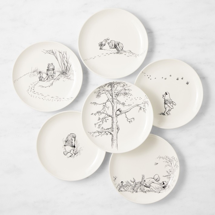 Rory Dobner Winnie the Pooh Salad Plates Set | Williams Sonoma
