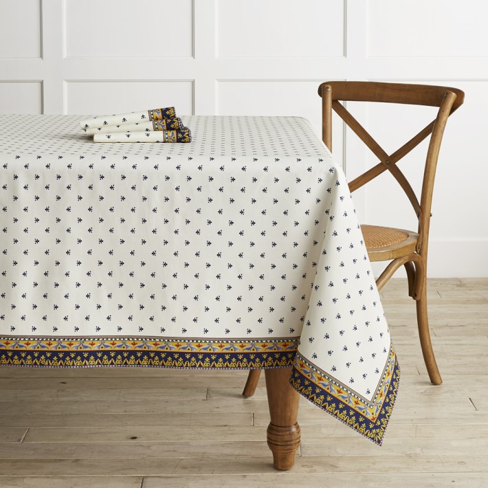 williams sonomaテーブルクロス Sicily Tablecloth - 70