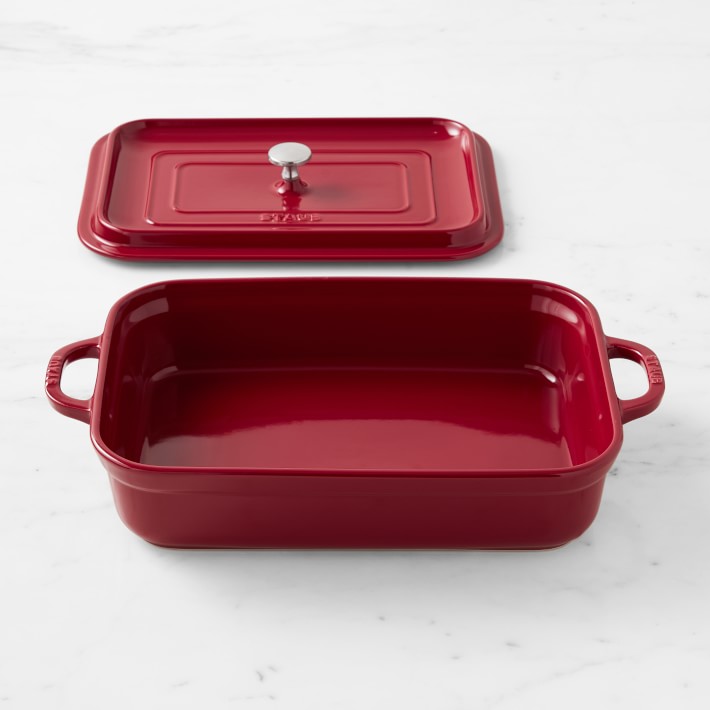 Staub Stoneware Rectangular Covered Baking Pan | Williams Sonoma