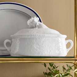 Apilco Porcelain Chicken Casserole Dish