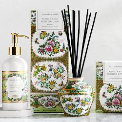 Williams Sonoma Famille Rose Figural Candle