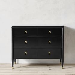 OPEN BOX: Lacourte 6 Drawer Chest, 42", Ebony