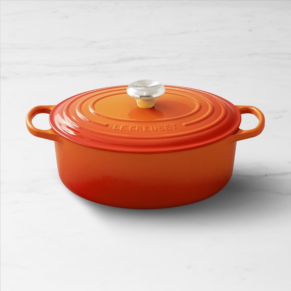 Le Creuset Signature Enameled Cast Iron Oval Dutch Oven