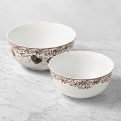 Williams Sonoma Plymouth Nesting Mixing Bowls, Set of 2