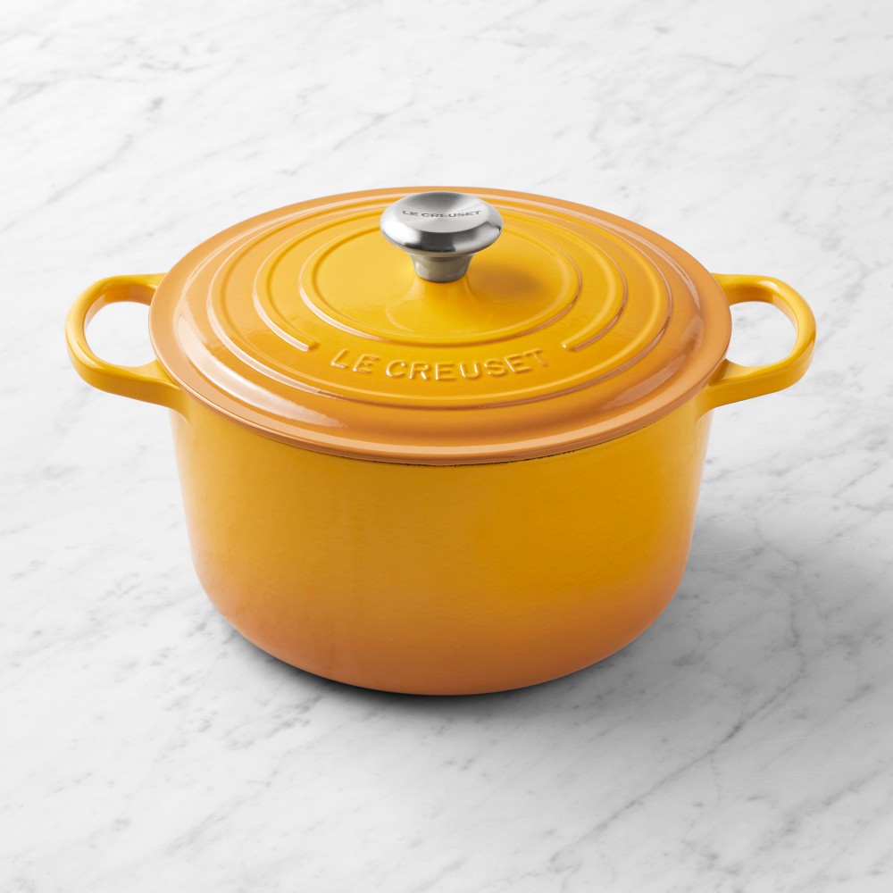 Le Creuset Signature Enameled Cast Iron Deep Round Oven, 6.5-Qt. - 6.5-Qt., Nectar