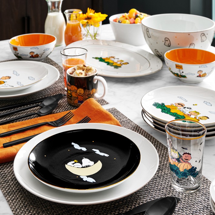 Peanuts® The Great Pumpkin Dinnerware Set | Williams Sonoma