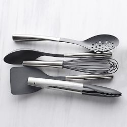 Williams Sonoma Signature Nonstick Deep Slotted Spoon
