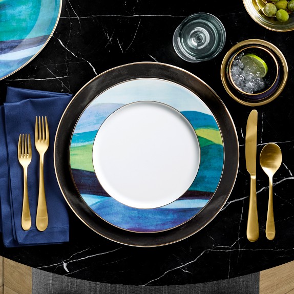 Sheila Bridges Highlands Dinner Plates Set of 4 | Williams Sonoma