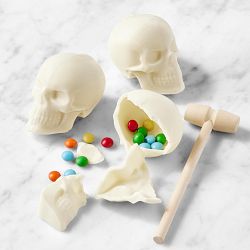 Chocolate Breakable Skulls, Set of 3