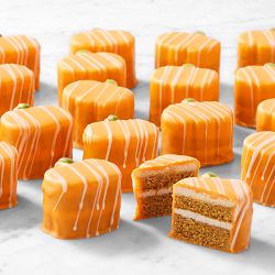 Pumpkin Petit Fours, Set of 18