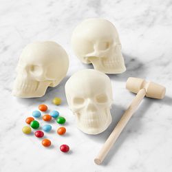Chocolate Breakable Skulls, Set of 3