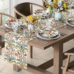 Woodland Animals Table Runner