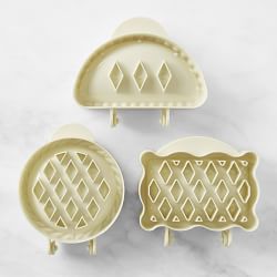 Williams Sonoma Classic Mini Hand Pie Moulds, Set of 3