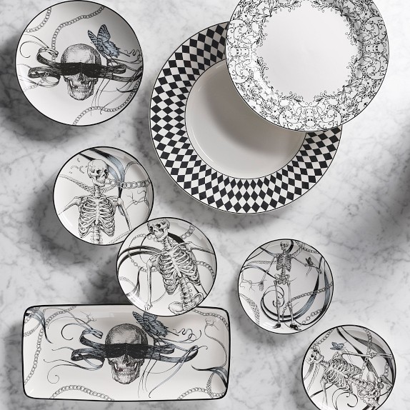 Rory Dobner Skull Dinnerware Collection