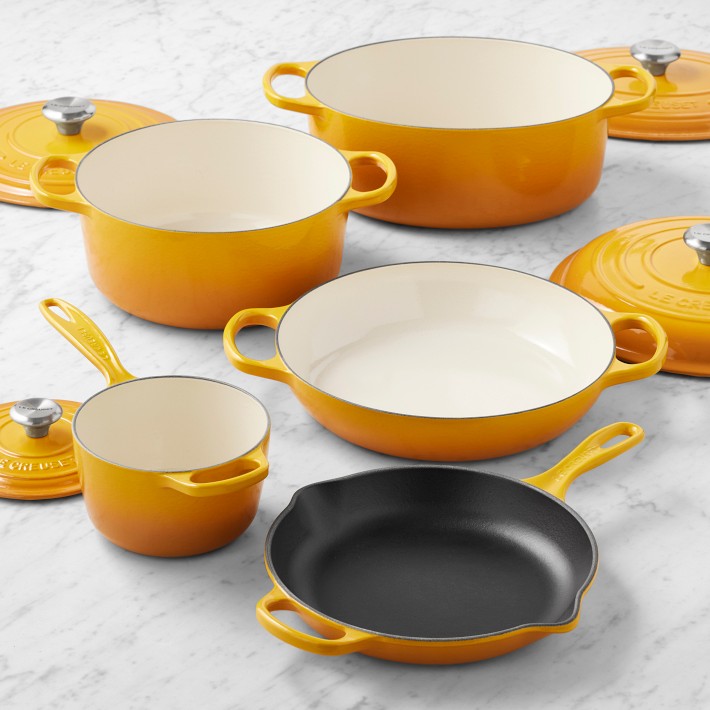 Le Creuset 9-Piece Cast Iron Cookware Set | Williams Sonoma