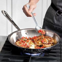 All-Clad D3® Tri-Ply Stainless-Steel Fry Pan Set