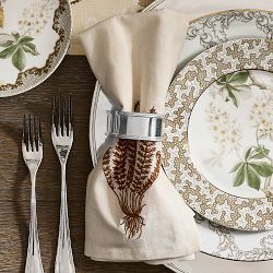 Williams Sonoma Pantry Napkin Rings, Set of 6