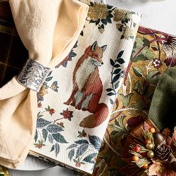 Woodland Animals Napkins, Set of 4