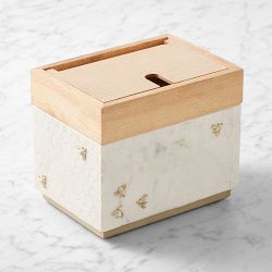 Honeycomb Bee Recipe Box
