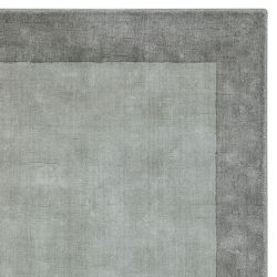 Border Linen Hand Loomed Rug