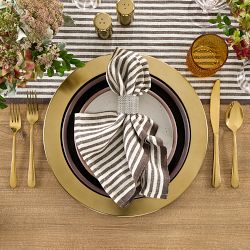 Ticking Stripe Napkins, Set of 4