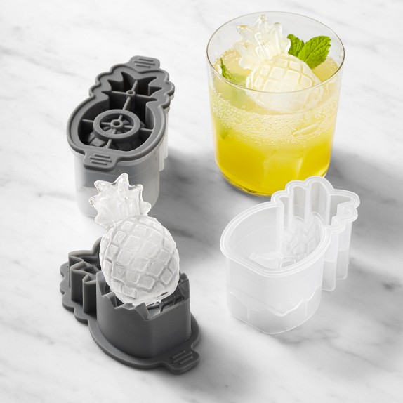 Williams Sonoma Pineapple Ice Mold, Set of 2