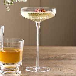 Elevé Estate Long Stem Coupe Glasses
