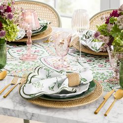 AERIN x Williams Sonoma Embroidered Table Runner