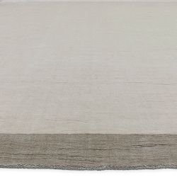 Border Linen Hand Loomed Rug