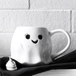 Happy Ghost Figural Mugs