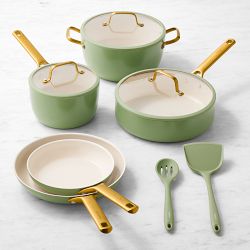 GreenPan™ Reserve Pro Ceramic Nonstick 10-Piece Cookware Set, Sage