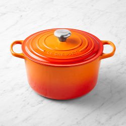 Le Creuset Enameled Cast Iron Signature Deep Round Oven, 6.5-Qt., Flame