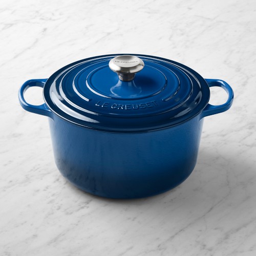 Le Creuset Enameled Cast Iron Signature Deep Round Oven, 6.5-Qt., Lapis