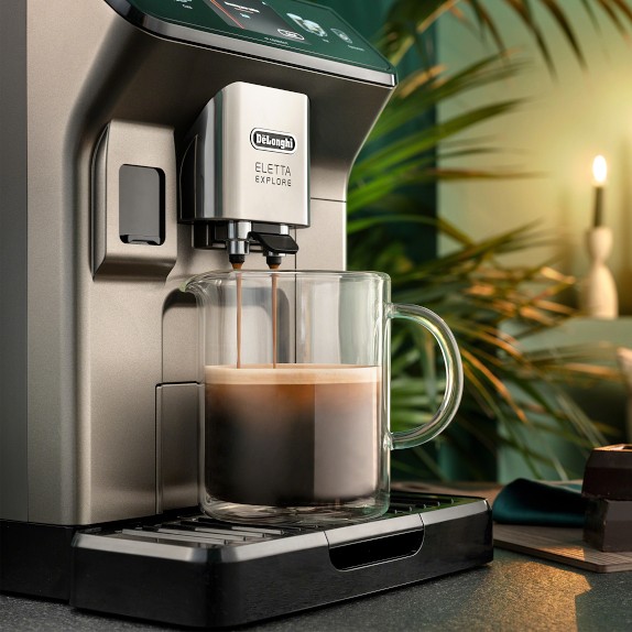 De'Longhi Double-Wall Glass Coffee Pot | Williams Sonoma