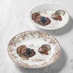 Plymouth Double Turkey 16-Piece Dinnerware Set