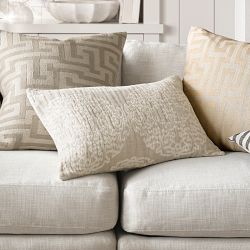 Busatti Eldorado Pillow Cover, Ivory
