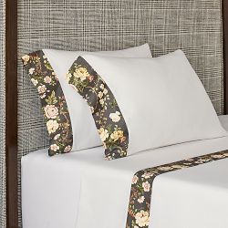 Sanderson x Williams Sonoma Home Hykenham Cuffed Sheet Set